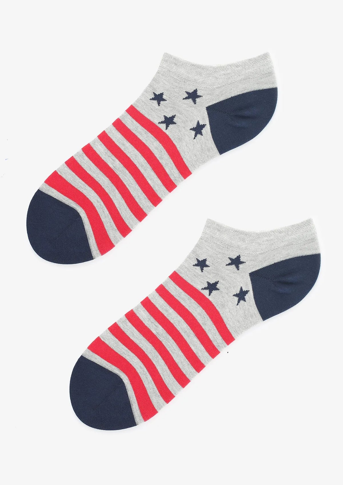 Stopki męskie w paski i gwiazdki Footies Men USA Marilyn