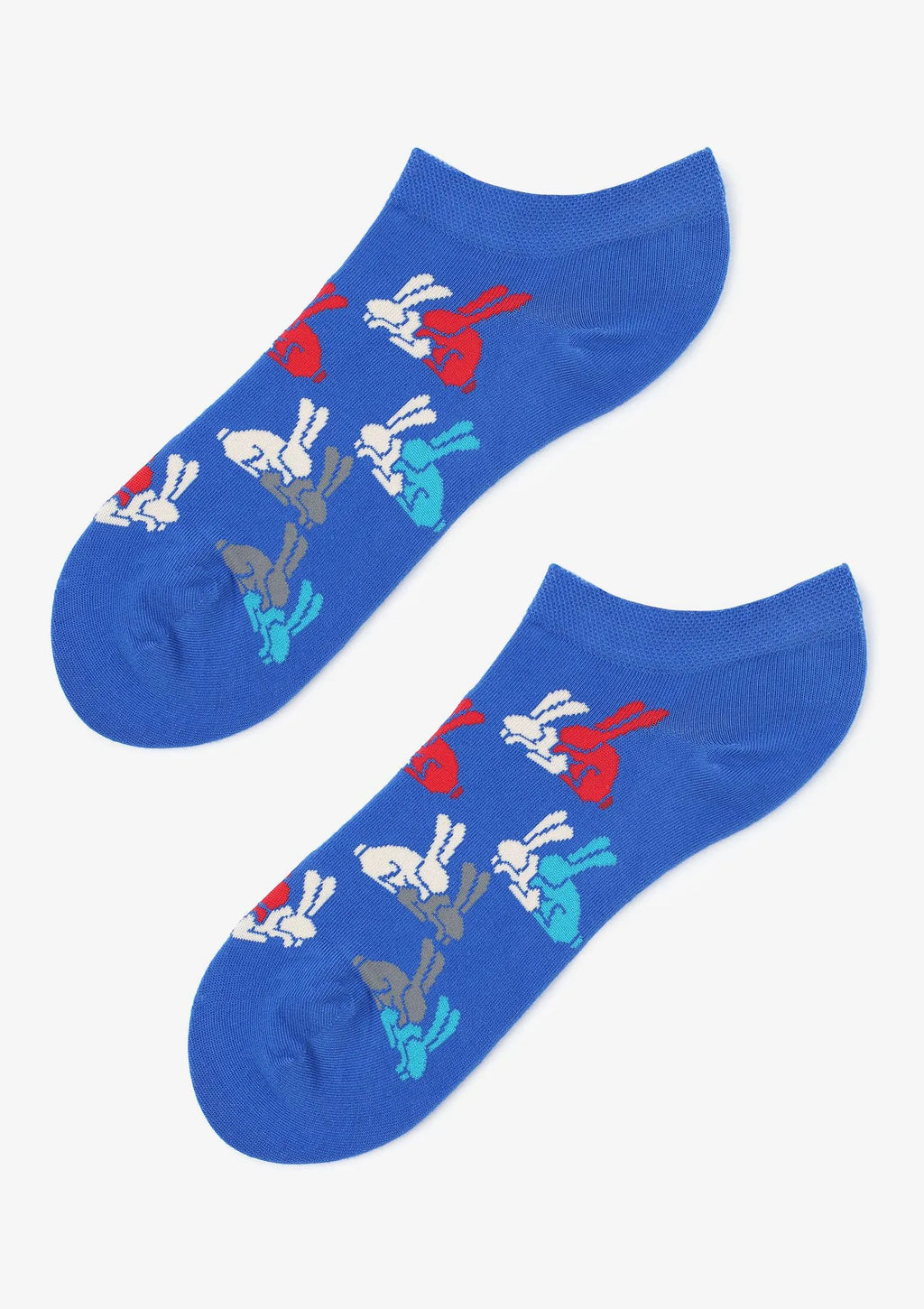 Stopki męskie z bawełny w króliki Footies Men Happy Bunnies Marilyn