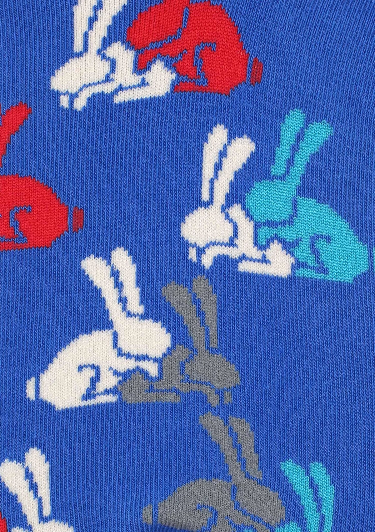 Stopki męskie z bawełny w króliki Footies Men Happy Bunnies Marilyn