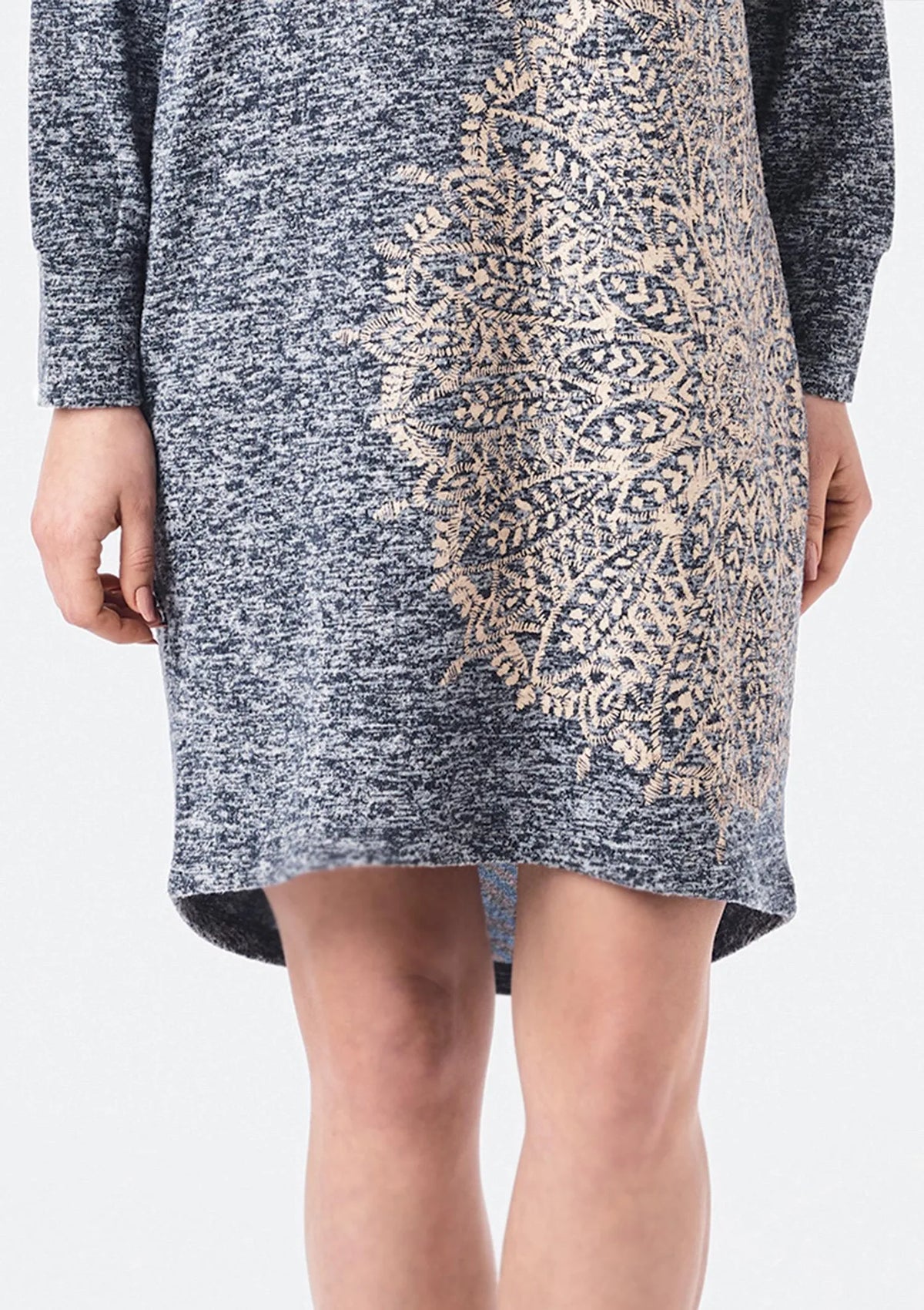Sukienka z długim rękawem Homewear LHD 895