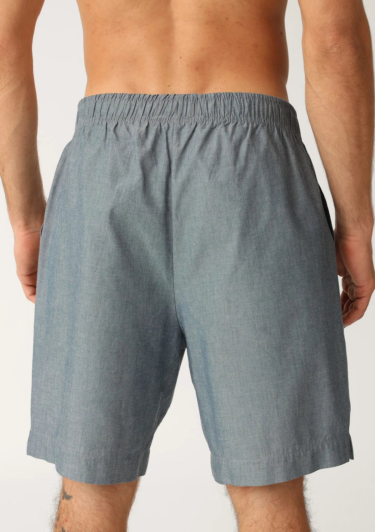 Szorty męskie bawełniane denim MH401-03 Naviale