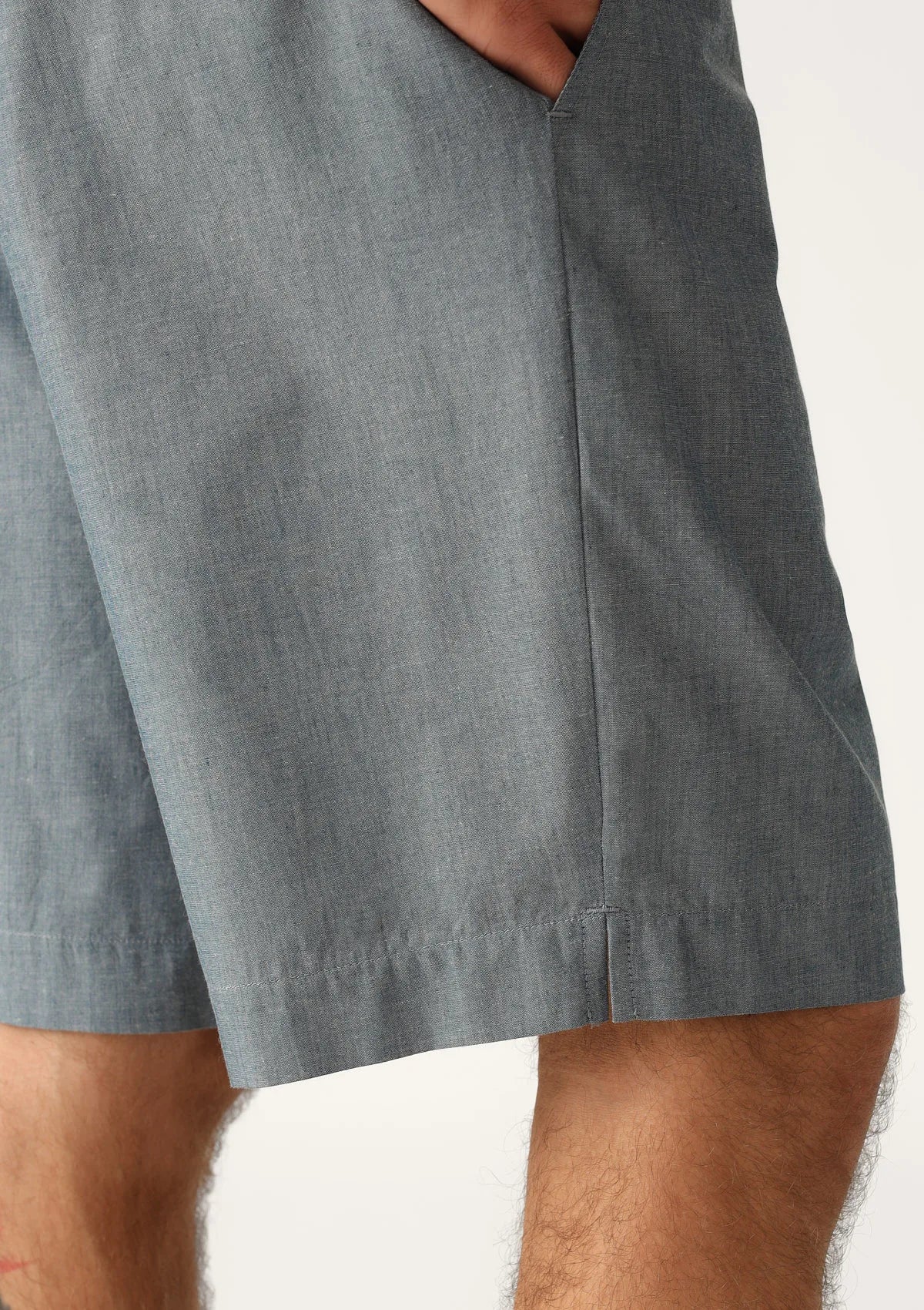 Szorty męskie bawełniane denim MH401-03 Naviale