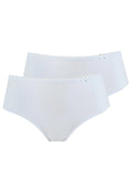 Wyższe gładkie figi damskie (2 pack) LPC 110
